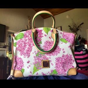 Dooney & Bourke Hydrangea Satchel
